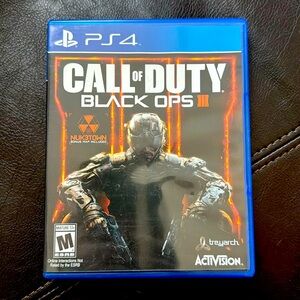 PS4 game. Call of Duty-Black Ops 3